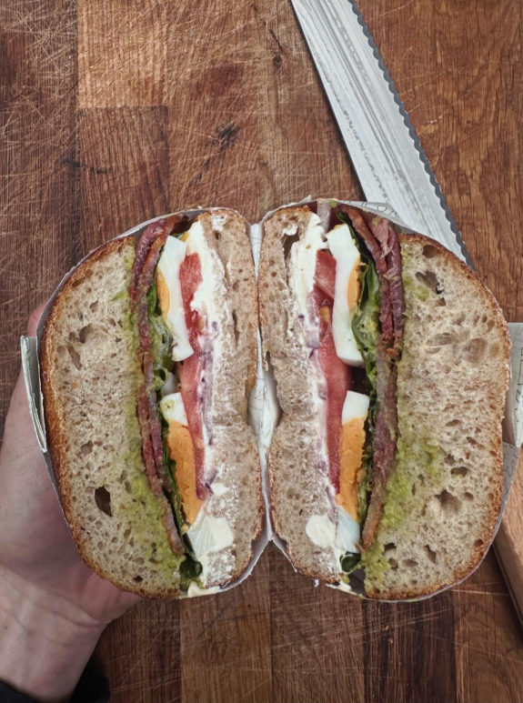 Breakfast bagel